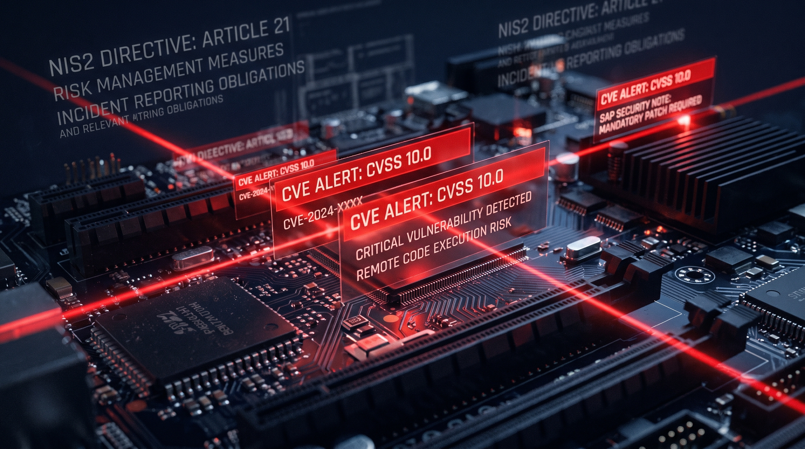 Bezpieczny Wtorek: SAP Patch Day vs NIS2. CVE 10.0, 72 godziny i 10 mln EUR kary - grafika artykułu