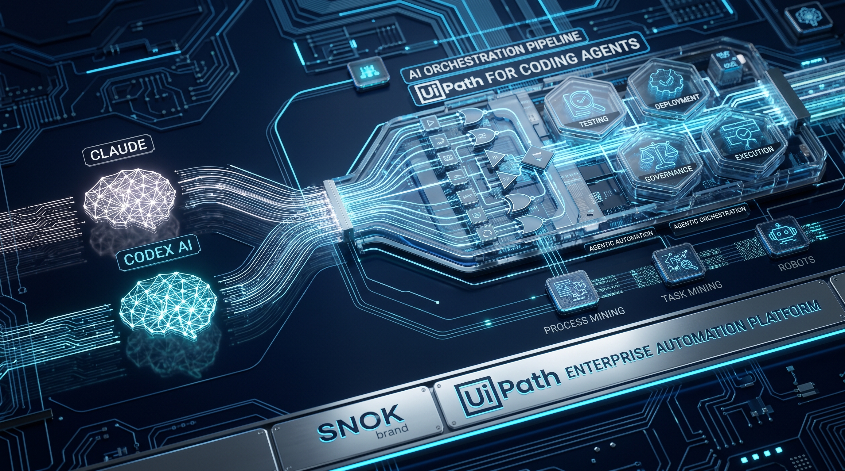 UiPath otwiera platformę na agentów AI: Claude Code i Codex już w środku - grafika artykułu